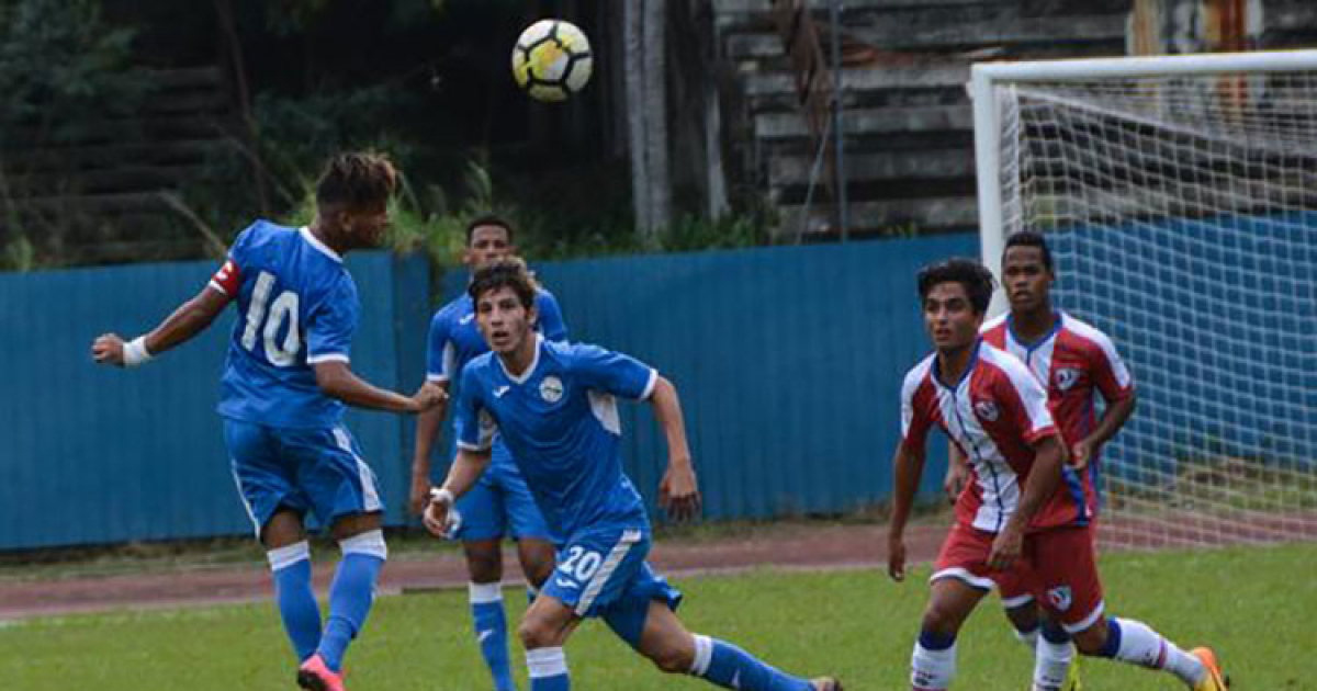 Selección cubana de fútbol sub-20 © ACN / Marcelino Vázquez