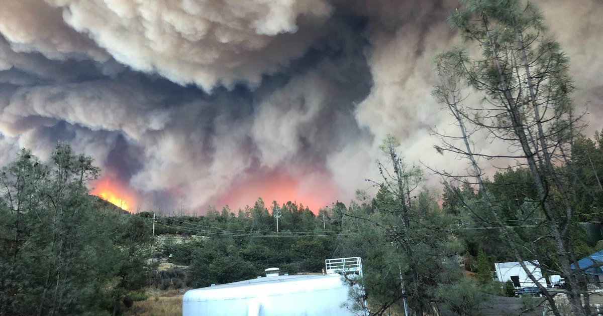Incendio en Paradise, California. © Ferran Dalmau Rovira / Twitter