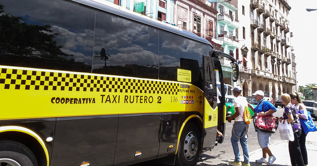 Taxi Rutero en La Habana © CiberCuba