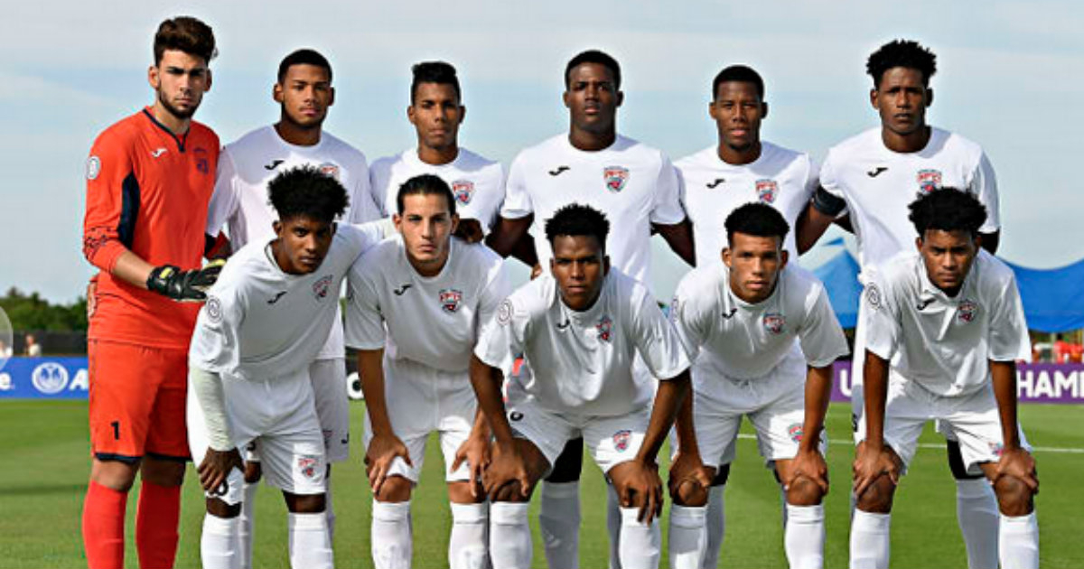 Selección Cubana Sub-20 © Concacaf