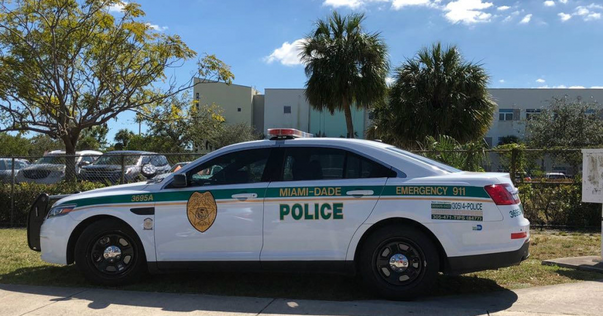 Auto del Departamento de Policía de Miami © CiberCuba