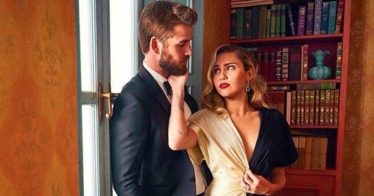 Miley Cyrus y Liam Hemsworth © Instagram / Liam Hemsworth 