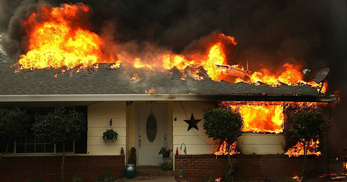 Incendio en Paradise, California. © Ferran Dalmau Rovira / Twitter