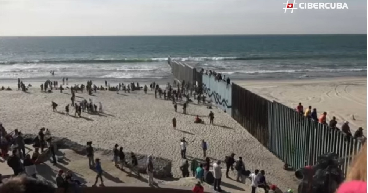 Migrantes centroamericanos © Youtube Screenshot