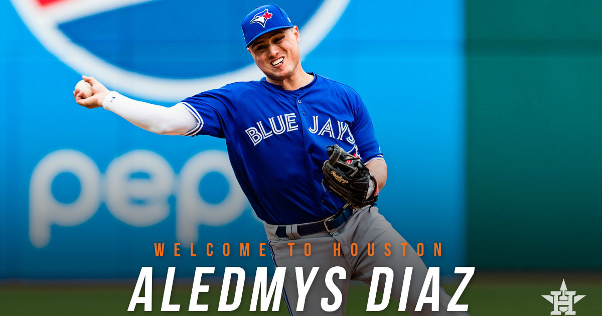 Aledmys Diaz © Houston Astros/Twitter