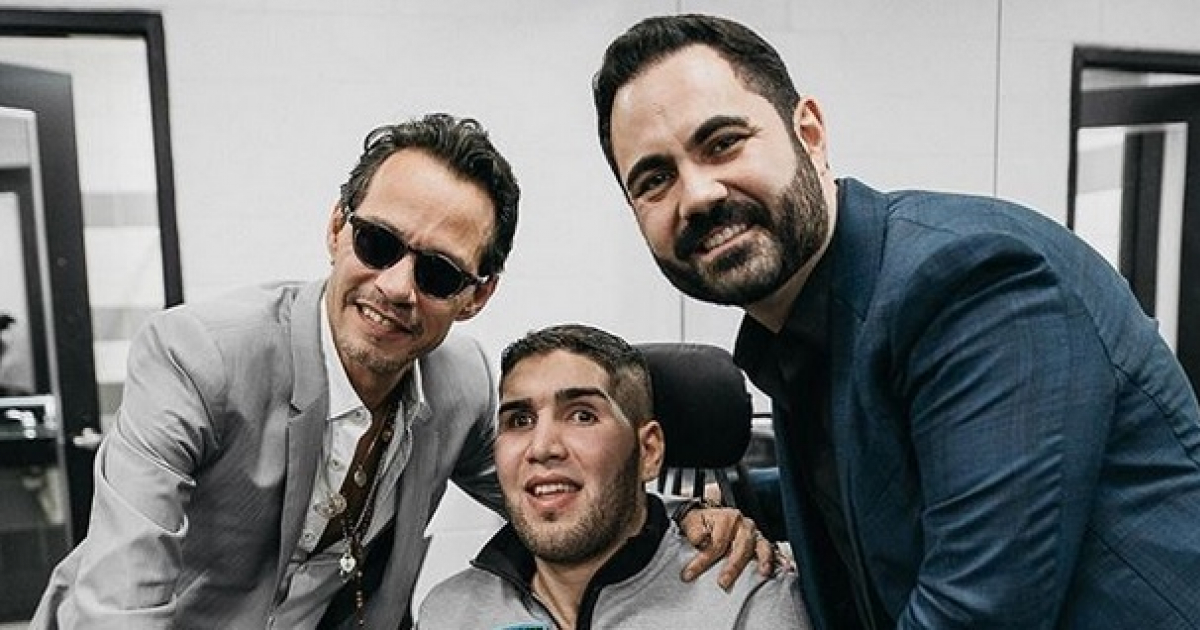 Marc Anthony, Prichard Colón y Enrique Santos © Instagram / Marc Anthony