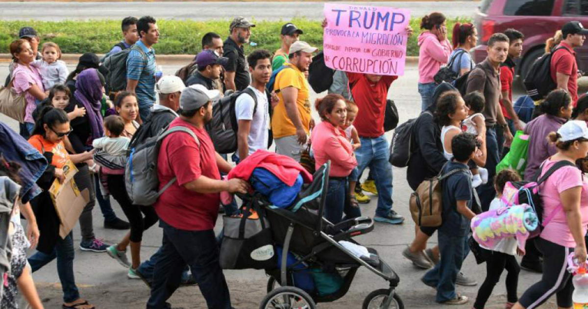 Caravana de Migrantes © Captuta de video / CNN