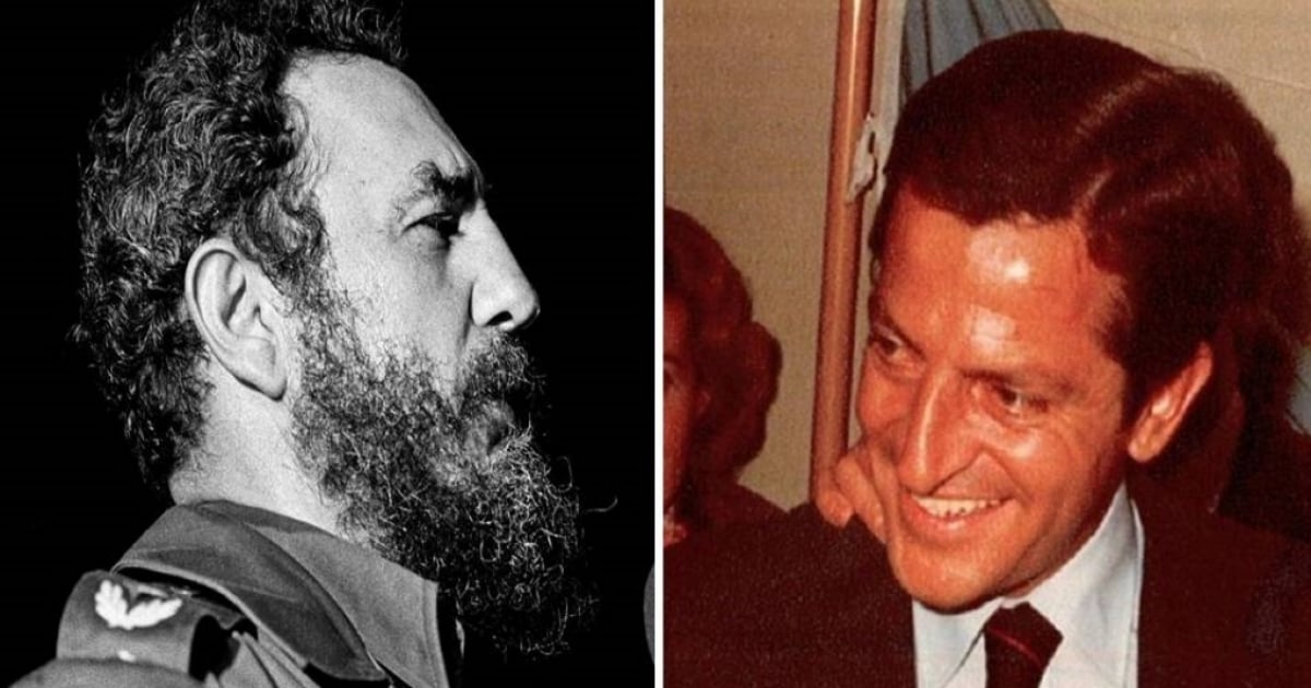 Fidel Castro y Adolfo Suárez © Flickr/ Marcelo Montecino y Wikimedia Commons