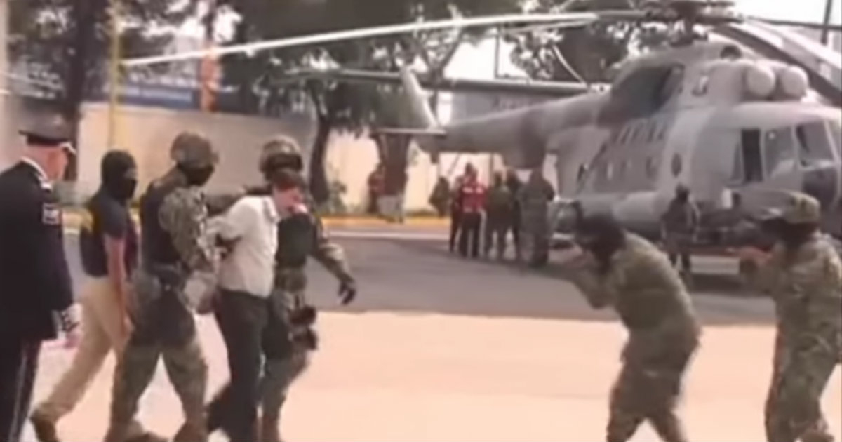 Última detención en México del Chapo Guzmán. © YouTube.