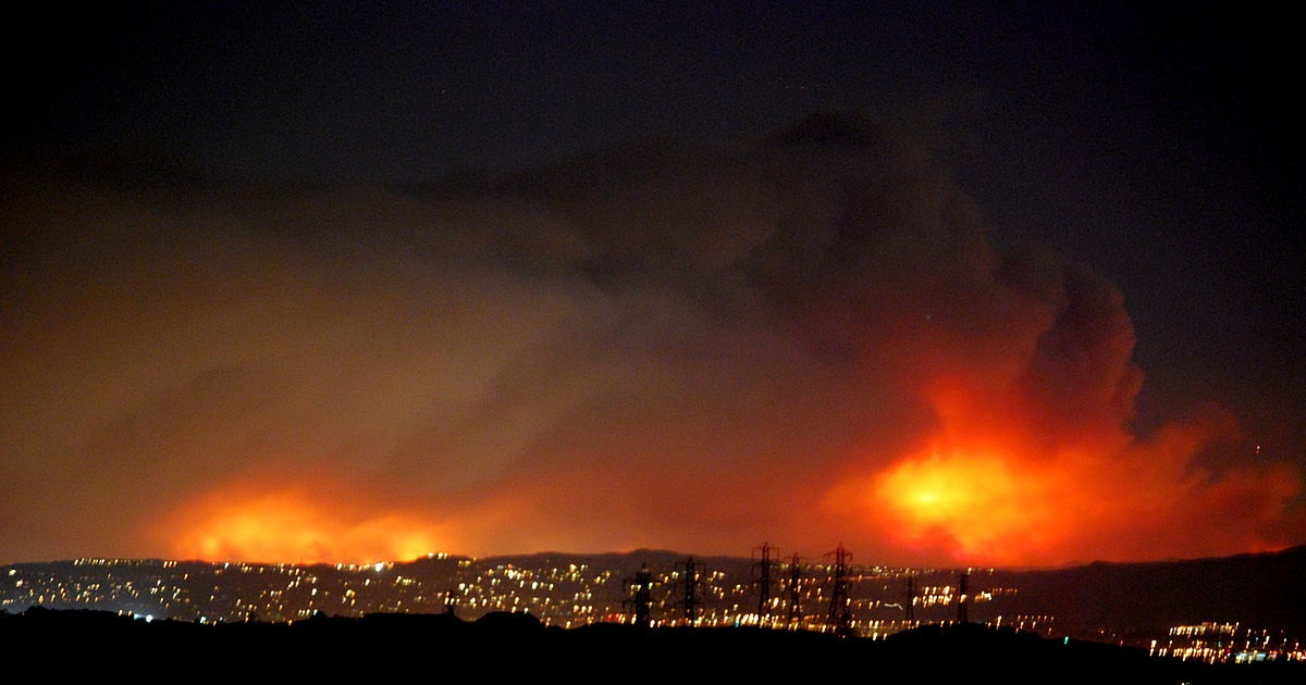 Incendios en California © Wikimedia Commons