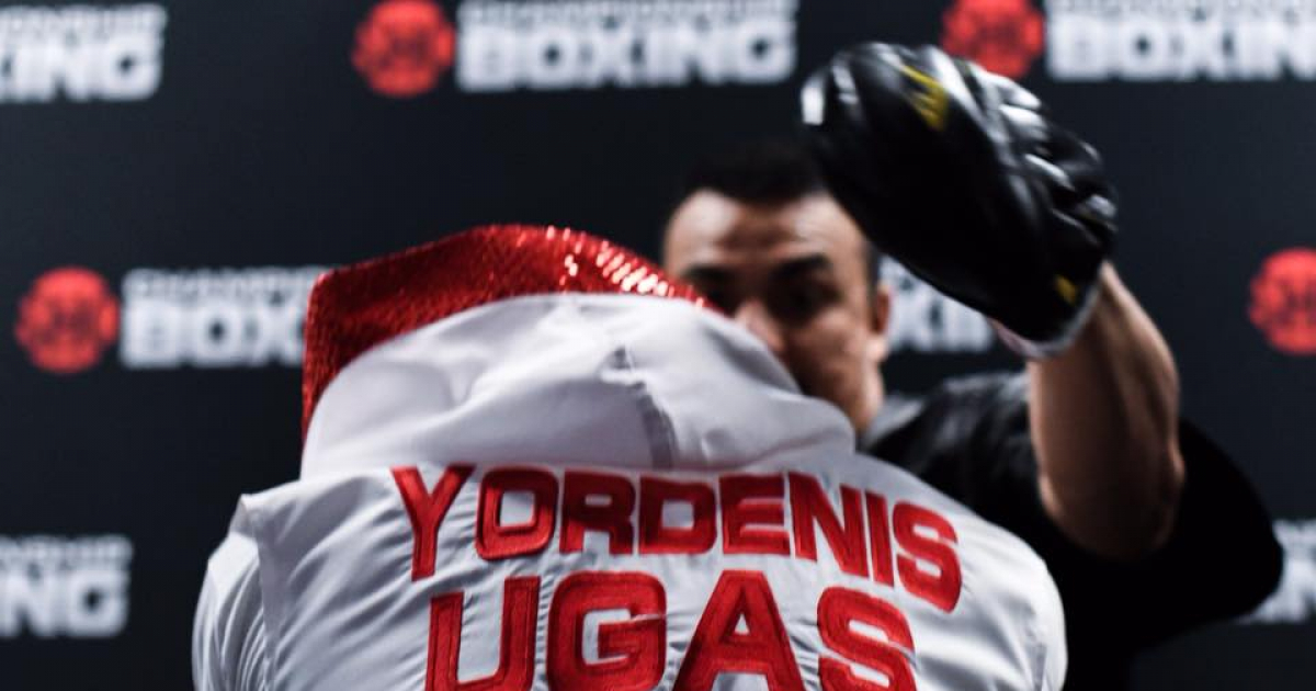 Yordenis Ugás combatirá por un título mundial profesional © Facebook del deportista