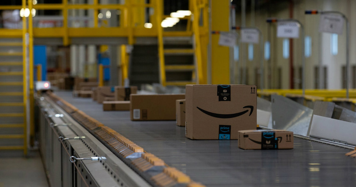 Un centro de entregas de Amazon © Amazon