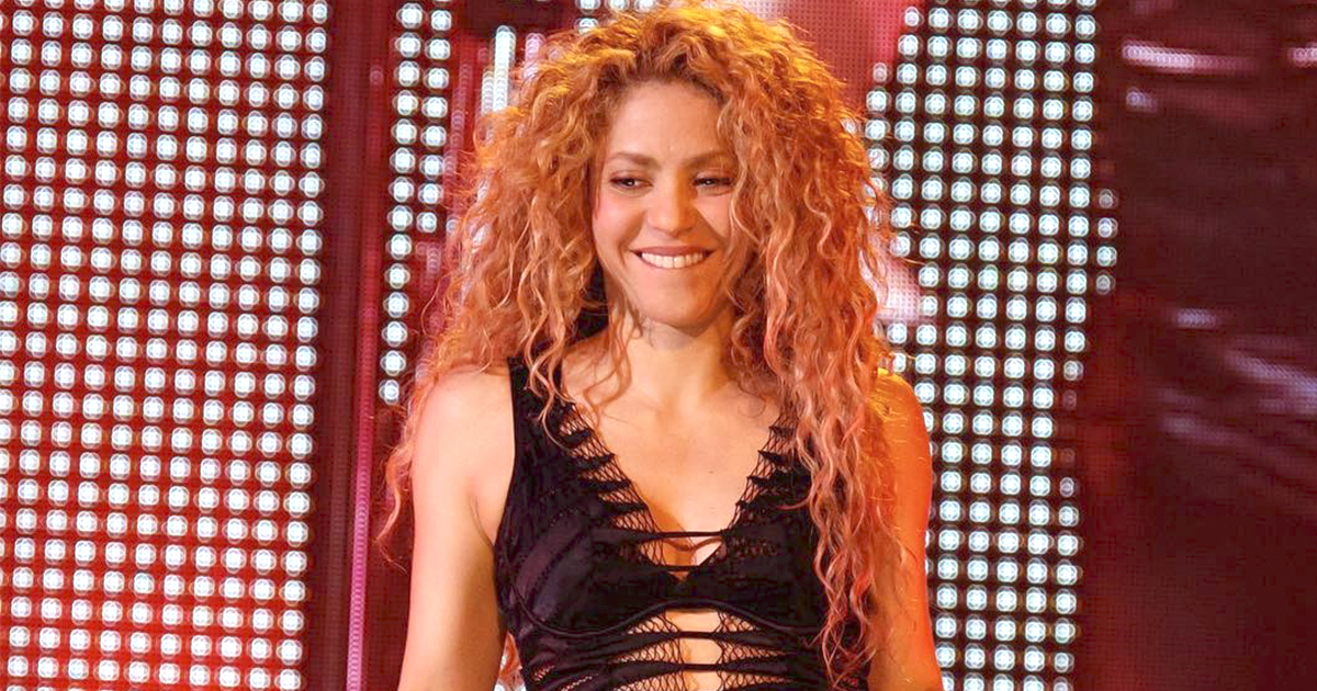 Shakira en el agua © Instagram / Shakira