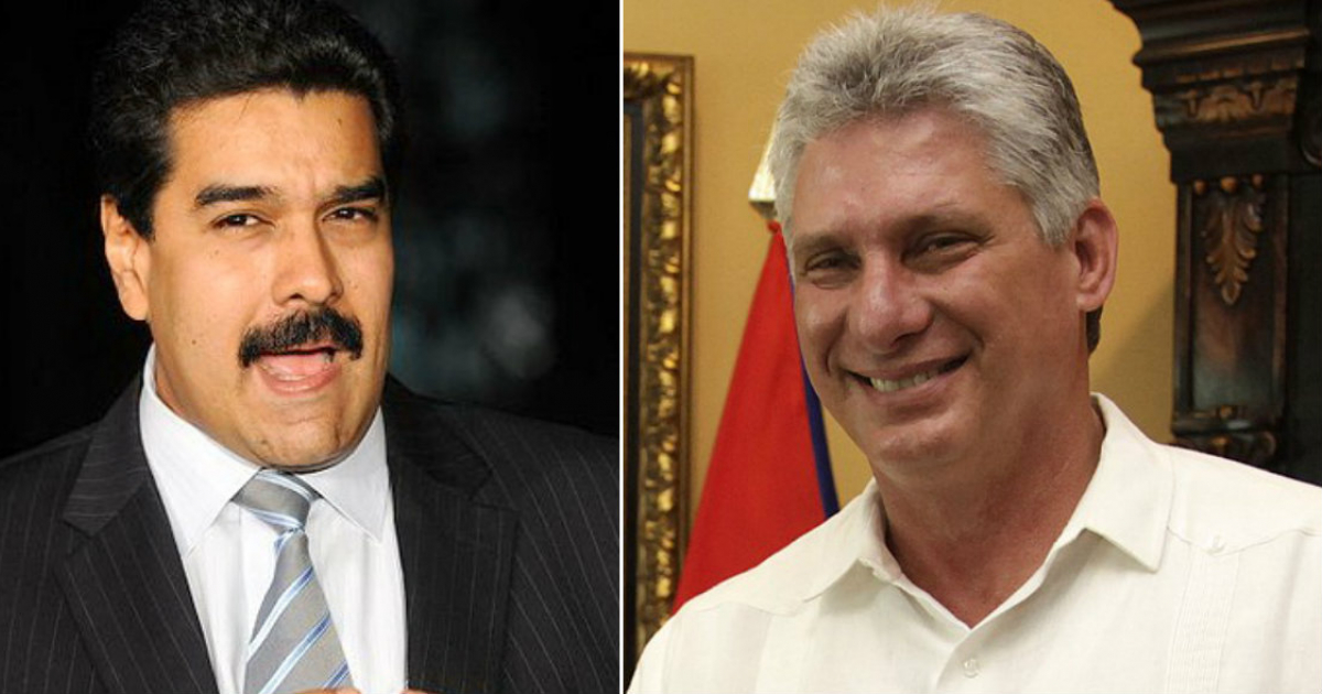 Nicolás Maduro y Miguel Díaz-Canel © Wikipedia
