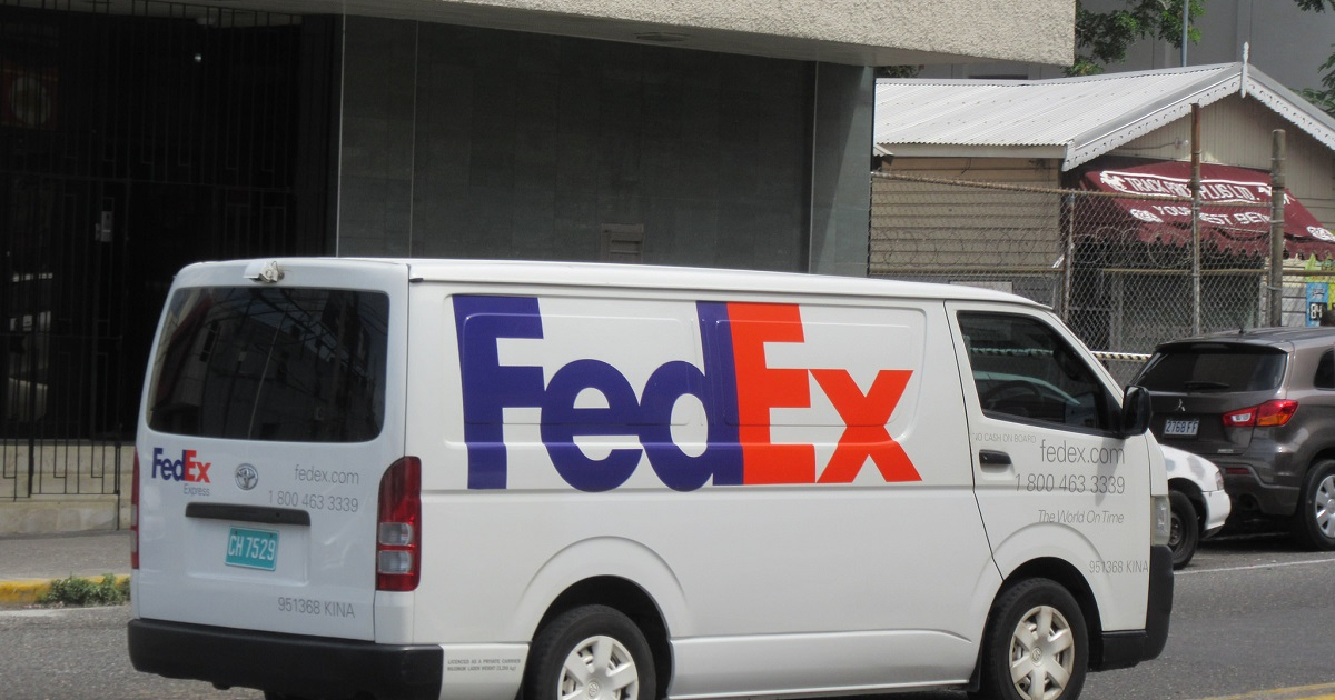 Vehículo de Fedex © Jason Lawrence/Flickr
