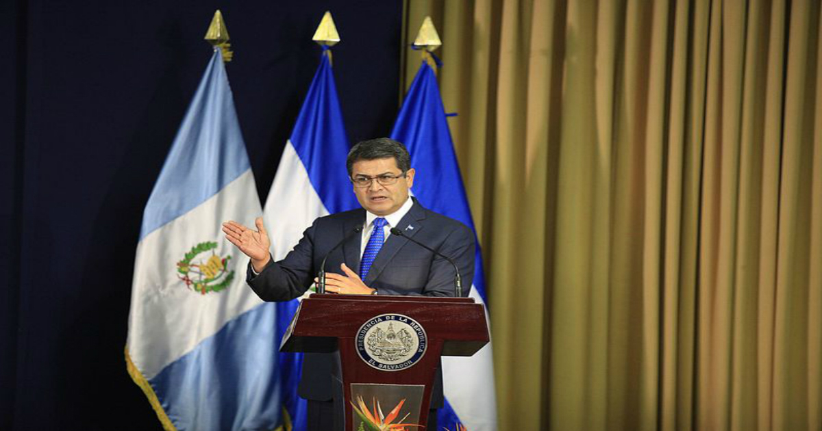 Presidente de Honduras, Juan Orlando Hernández © Juan Orlando Hernández / Presidencia El Salvador