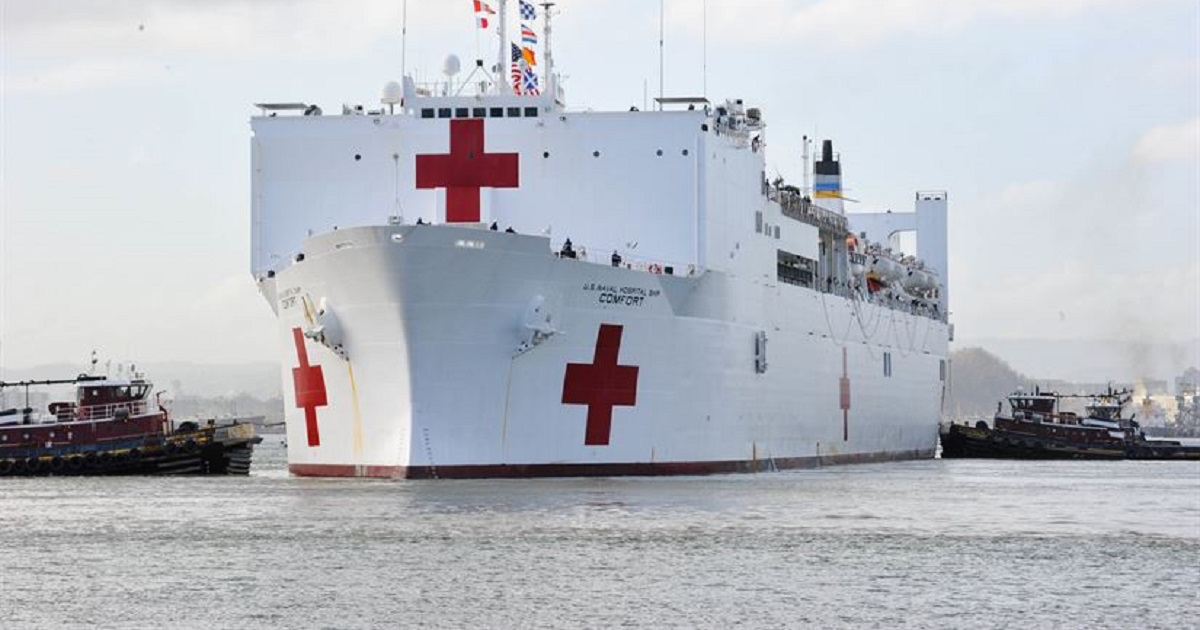 USNS Comfort © U.S. Department of Defense