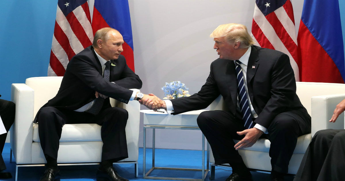 Vladimir Putin and Donald Trump G-20 (2017) © Kremlin.ru