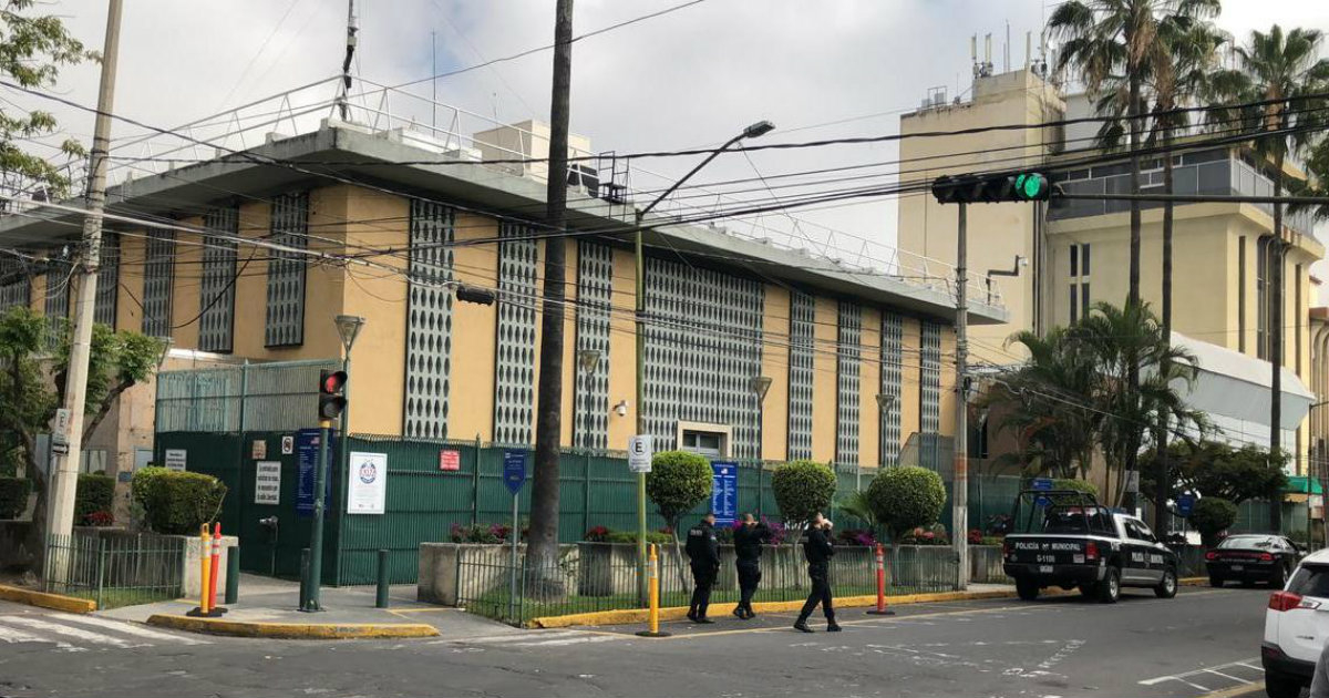 Consulado de EE.UU. en Guadalajara, atacado con granadas. © Antonio Sánchez / Twitter