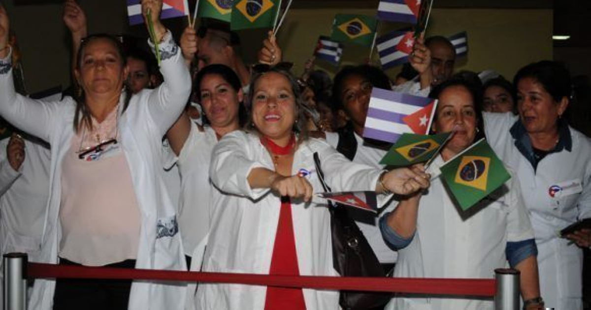 Médicos cubanos en Brasil en una imagen de archivo © Prensa Latina
