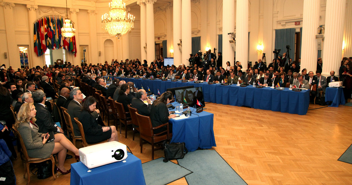 Reunión de la Organización de Estados Americanos © Flickr/Cancillería de Ecuador