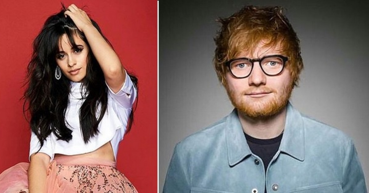 Camila Cabello y Ed Sheeran © Instagram de los artistas