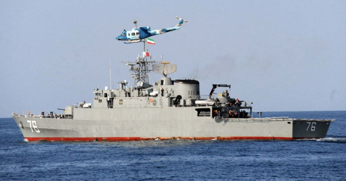 Buque de la armada iraní © Wikipedia