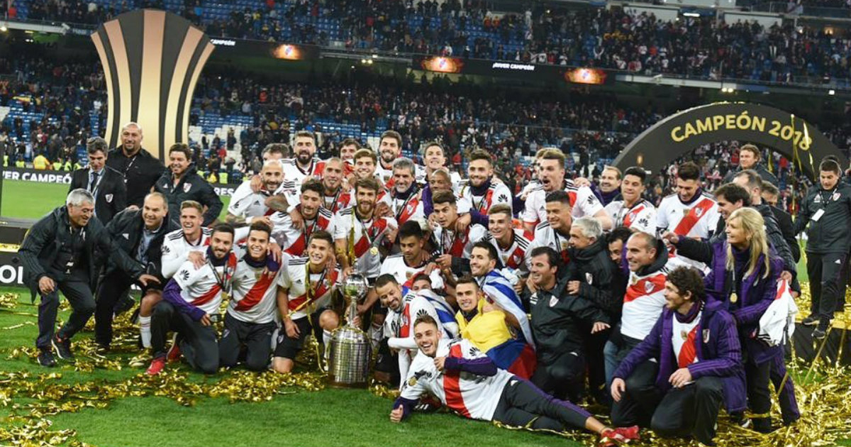 River Plate, Campeón Copa Libertadores 2018 © Instagram / Club Atletético River Plate