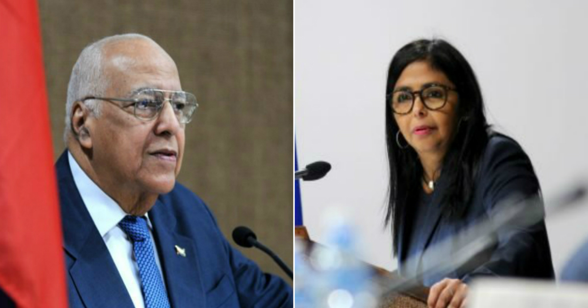 Ricardo Cabrisas y Delcy Eloína © Cubadebate / ACN 