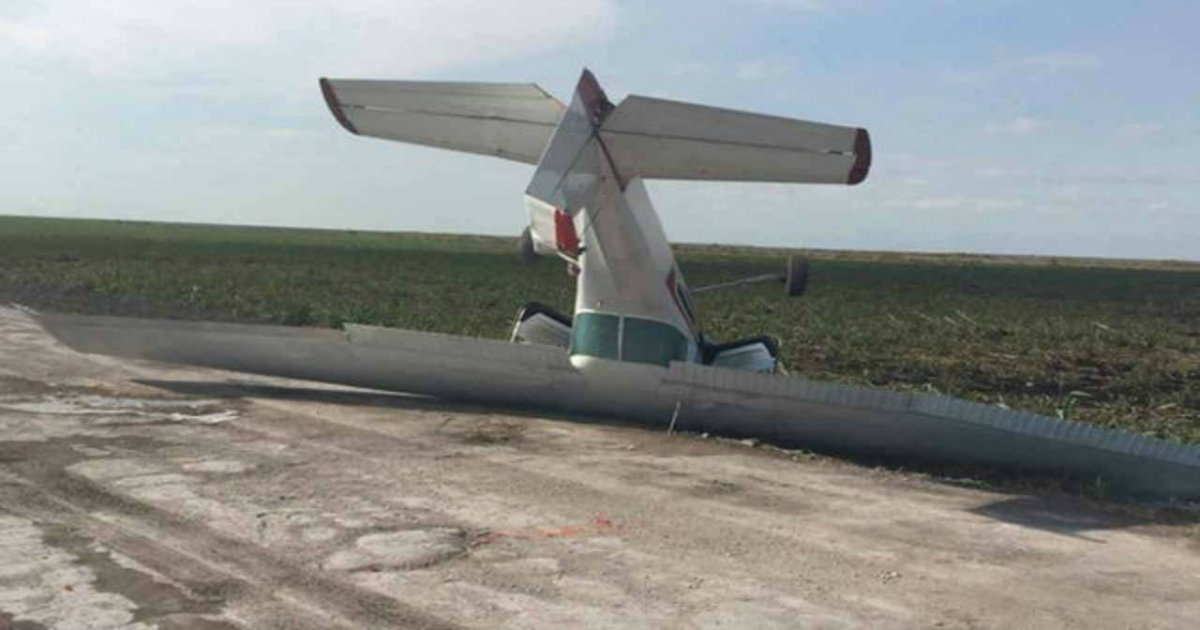 El pequeño avión siniestrado © Palm Beach County Fire Rescue