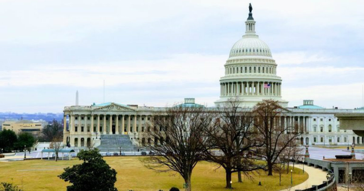 El Capitolio, sede de las dos cámaras del Congreso de Estados Unidos. © Congreso de EE.UU. / Twitter