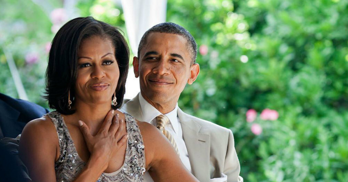 Michelle y Barack Obama posan en una imagen de archivo © Instagram / Barack Obama