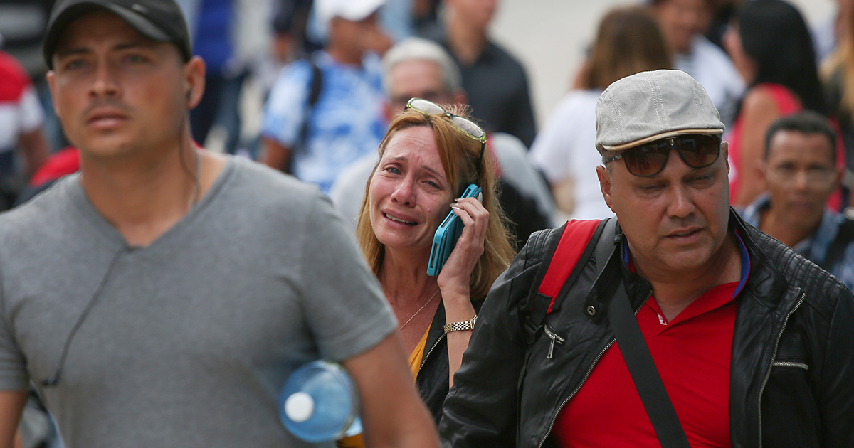 Familiares de los fallecidos en el Accidente de avión en Cuba © REUTERS / Alexandre Meneghini