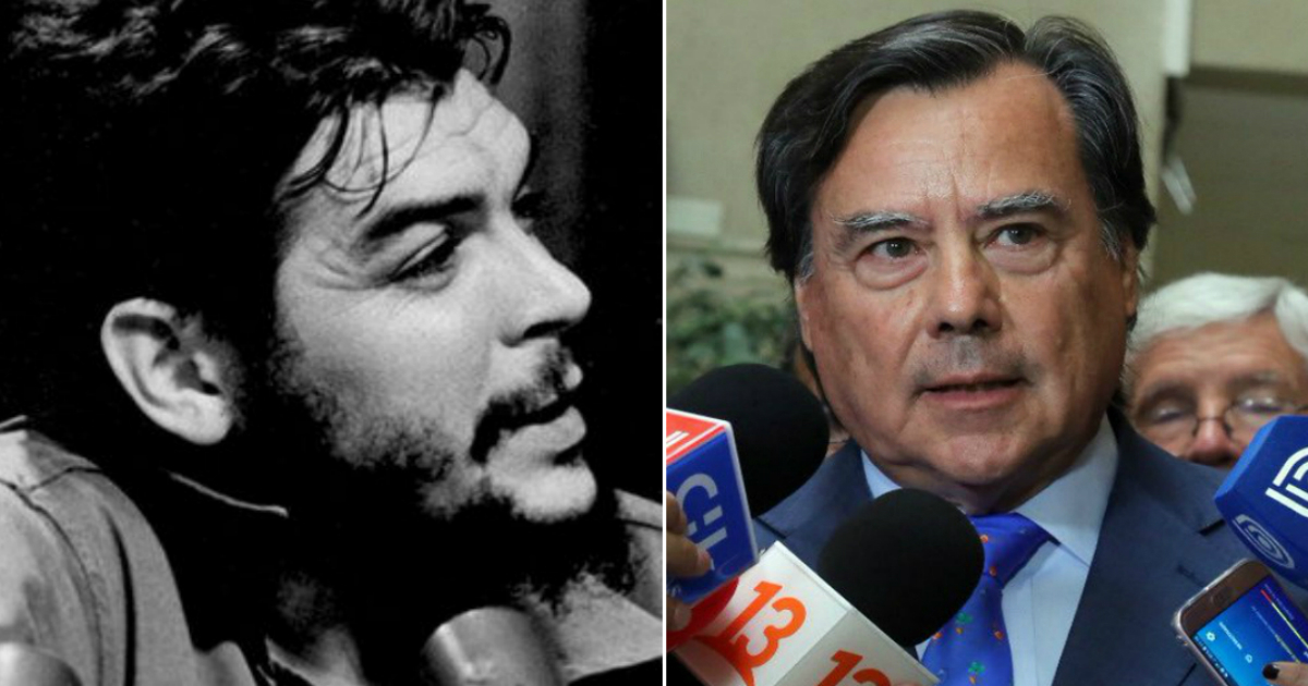 El diputado Osvaldo Urrutia busca que en Chile estudien los crímenes del Che. © Cubadebate / Twitter / Osvaldo Urrutia