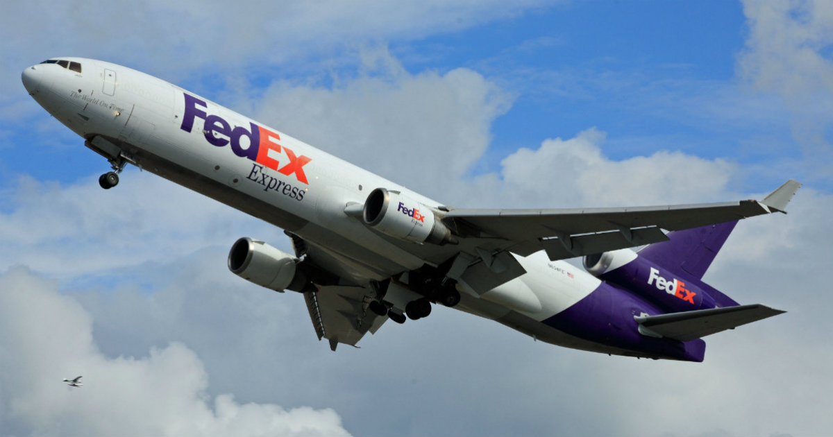 Avión de FedEx en una imagen de archivo © Wikimedia Commons 