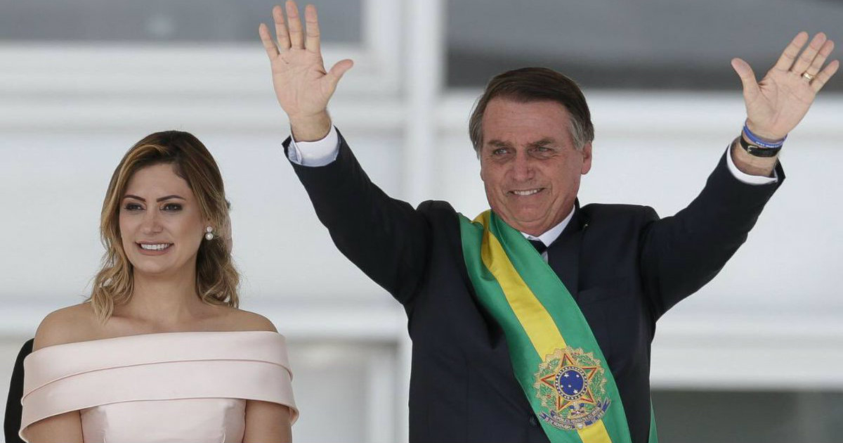 Jair Bolsonaro, el día de su toma de posesión. © Jair Bolsonaro / Twitter
