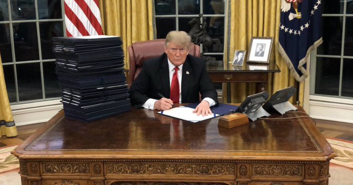 Donald Trump, en una imagen de archivo. © Donald Trump / Twitter