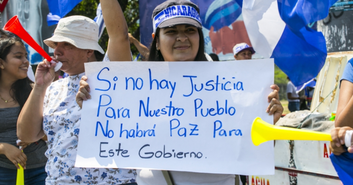 Manifestación en Nicaragua © Flickr/ Jorge Mejía Peralta