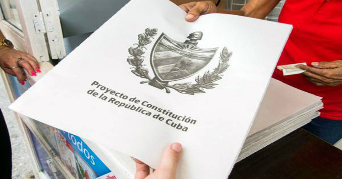 Proyecto de Constitución de Cuba © La Demajagua