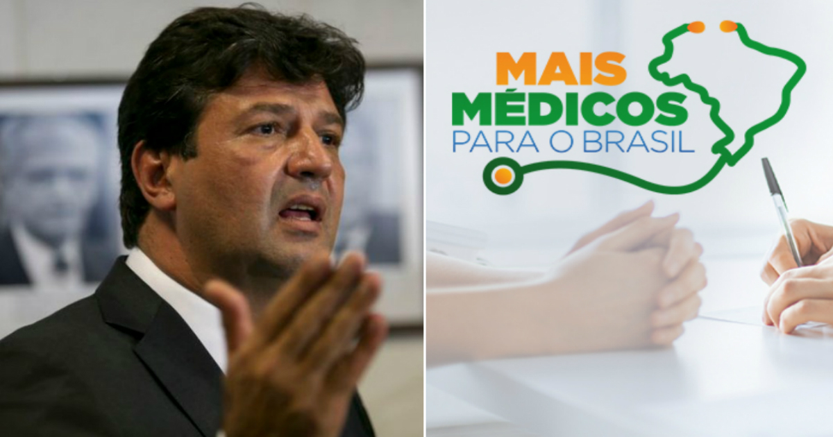 El ministro brasileño de Salud, Luiz Henrique Mandetta. © Twitter / Luis Nassif / Ministério da Saúde