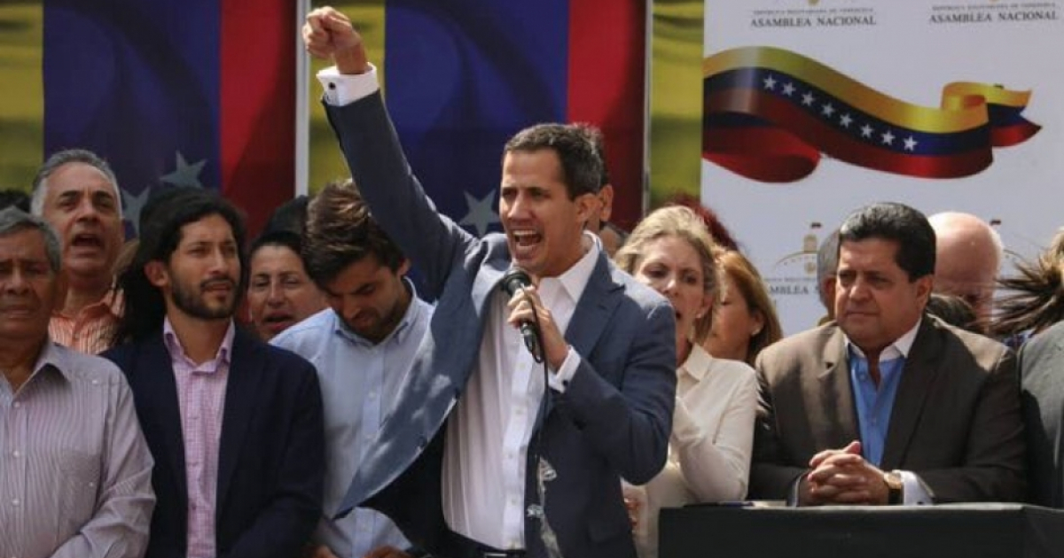 Juan Guaidó, presidente de la Asamblea Nacional, convoca a una manifestación. © Juan Guaidó/ Twitter
