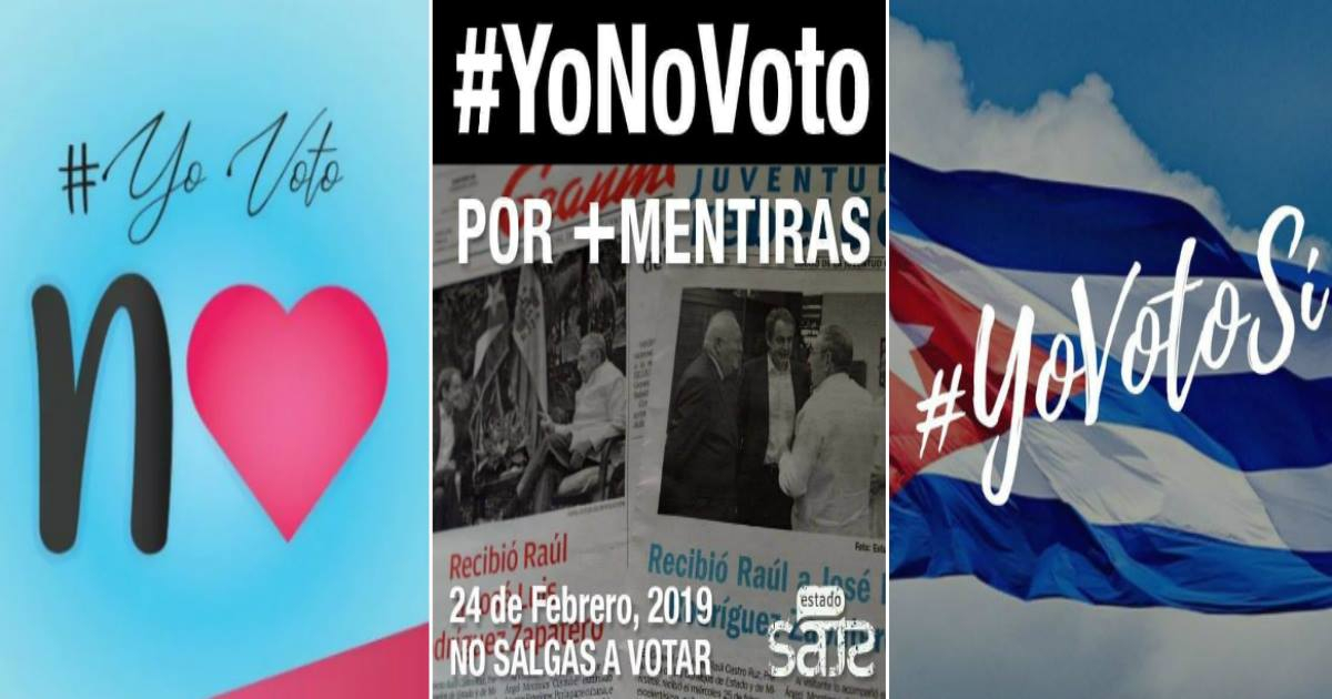 Campaña en las redes por la nueva Constitución cubana © Twitter