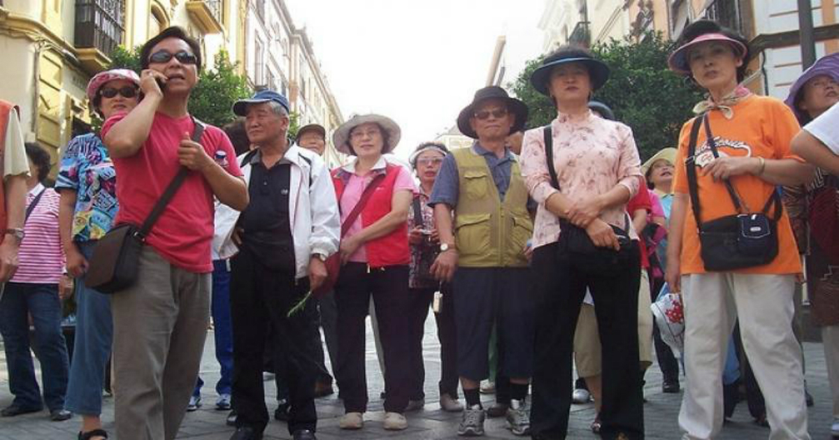 Turistas chinos (imagen de referencia) © Radio Habana Cuba / María Josefina Arce