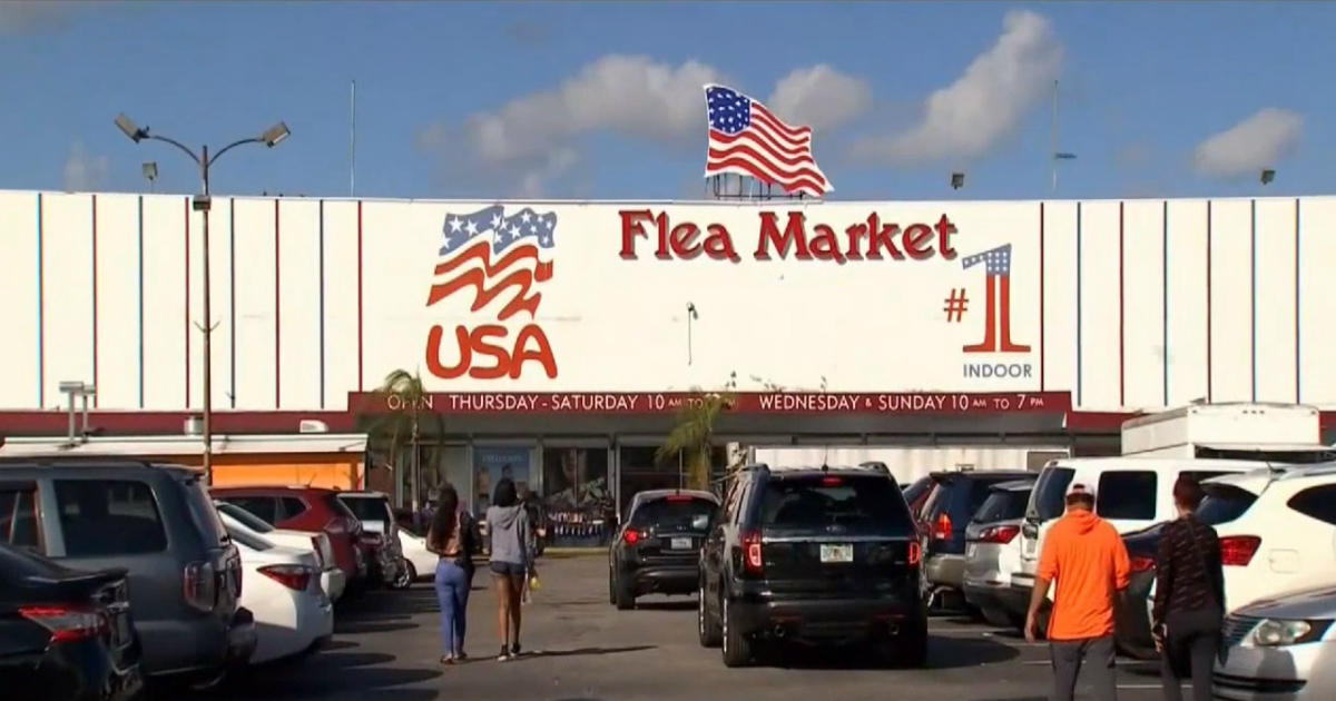Flea Market Miami-Dade © Captura de video / Telemundo 