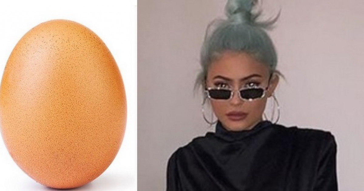  © Instagram / Kylie Jenner / world record egg