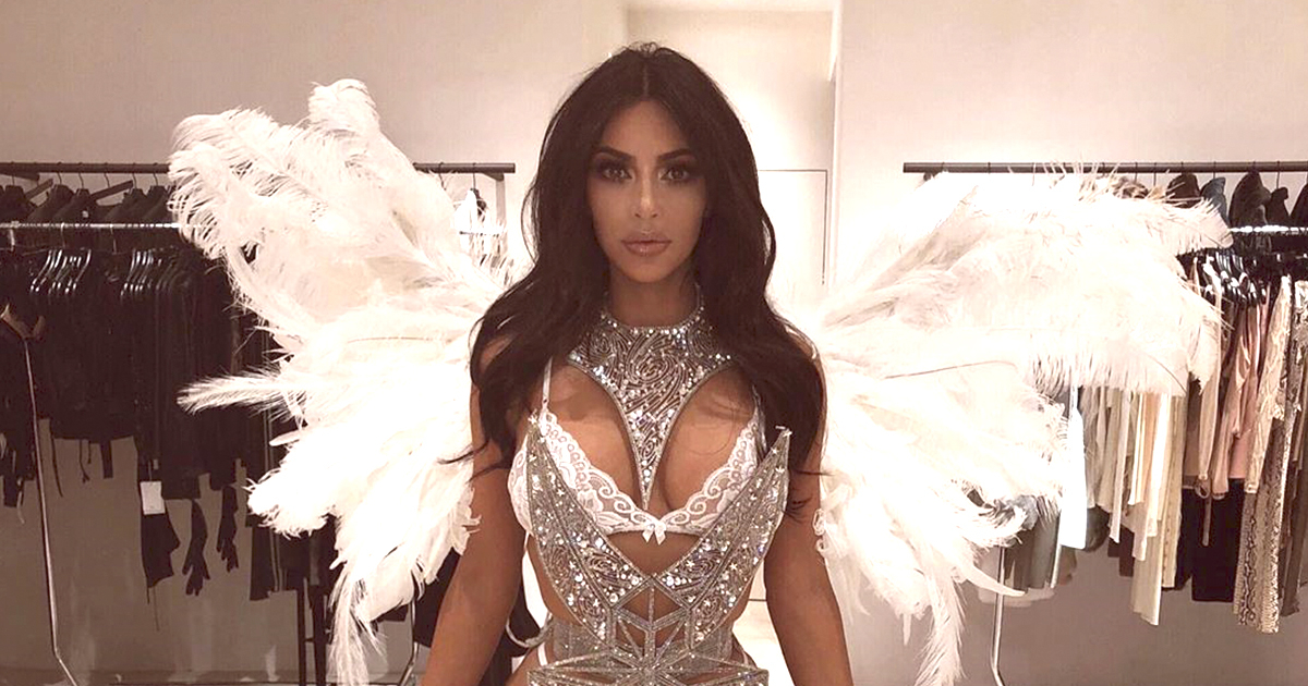 Kim Kardashian lencería © Instagram / Kim Kardashian
