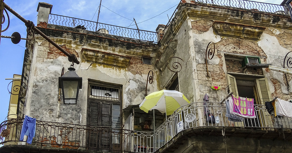 Casa de alquiler en La Habana, en una foto de archivo. © CiberCuba.