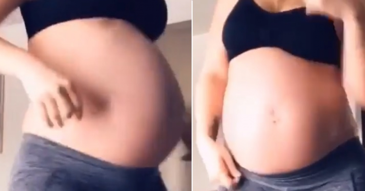 Embarazada de 36 semanas se despelota © Instagram / Srta Dayana