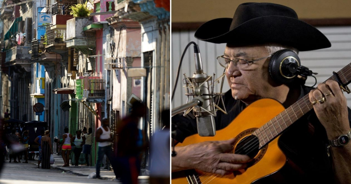 Eliades Ochoa canta a La Habana. © Facebook / Eliades Ochoa Oficial / Alina Sardiña