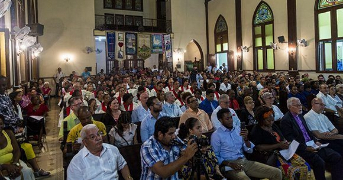 Consejo de Iglesias de Cuba en una celebración 2018 © Cubadebate/ Irene Pérez 